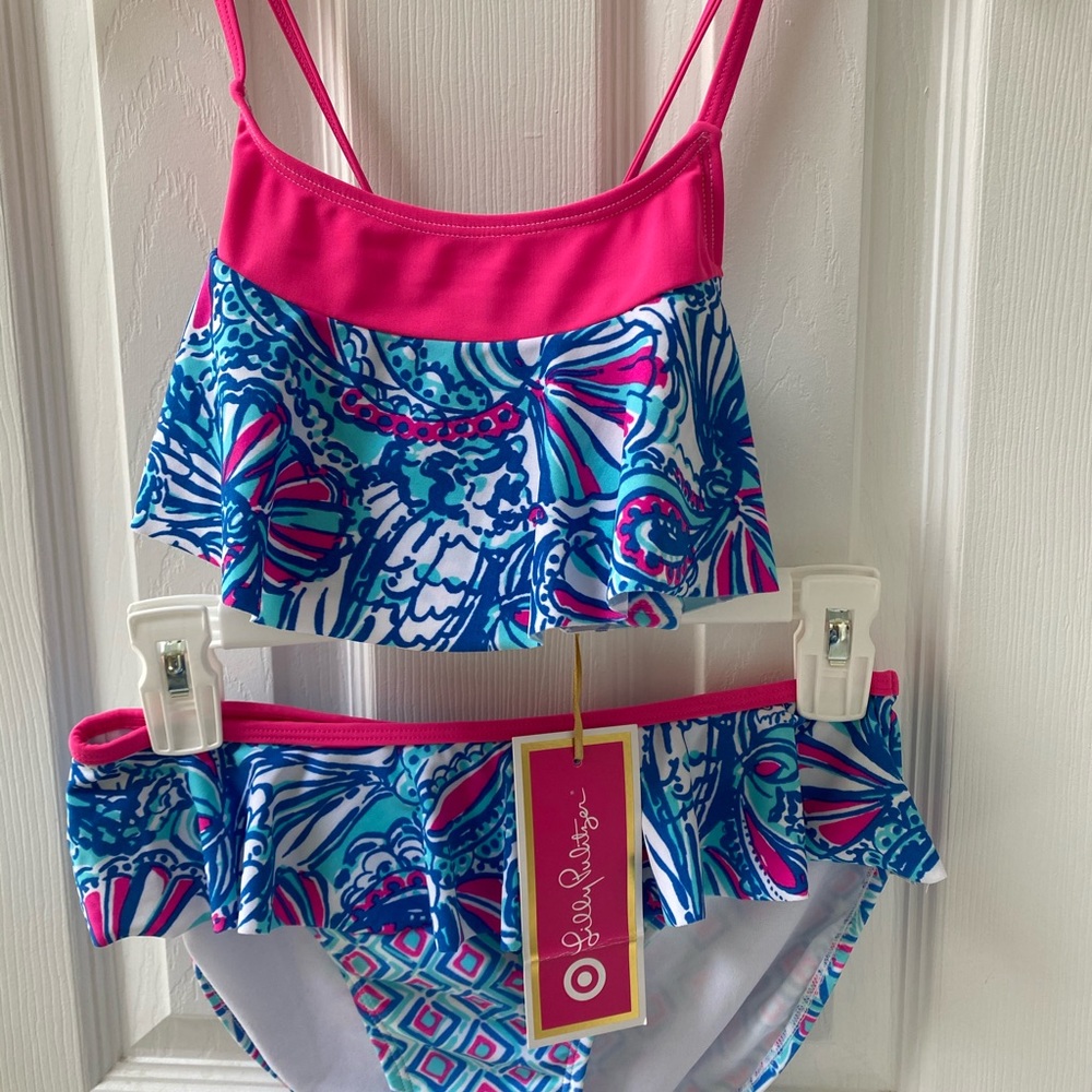 Girls Bikini Set with Rashguard